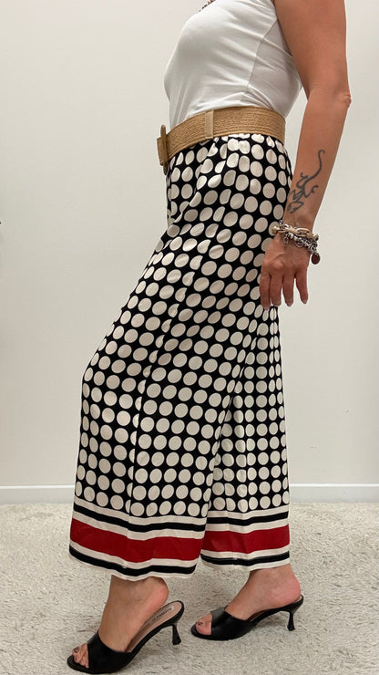 Pantaloni palazzo crop Haveone