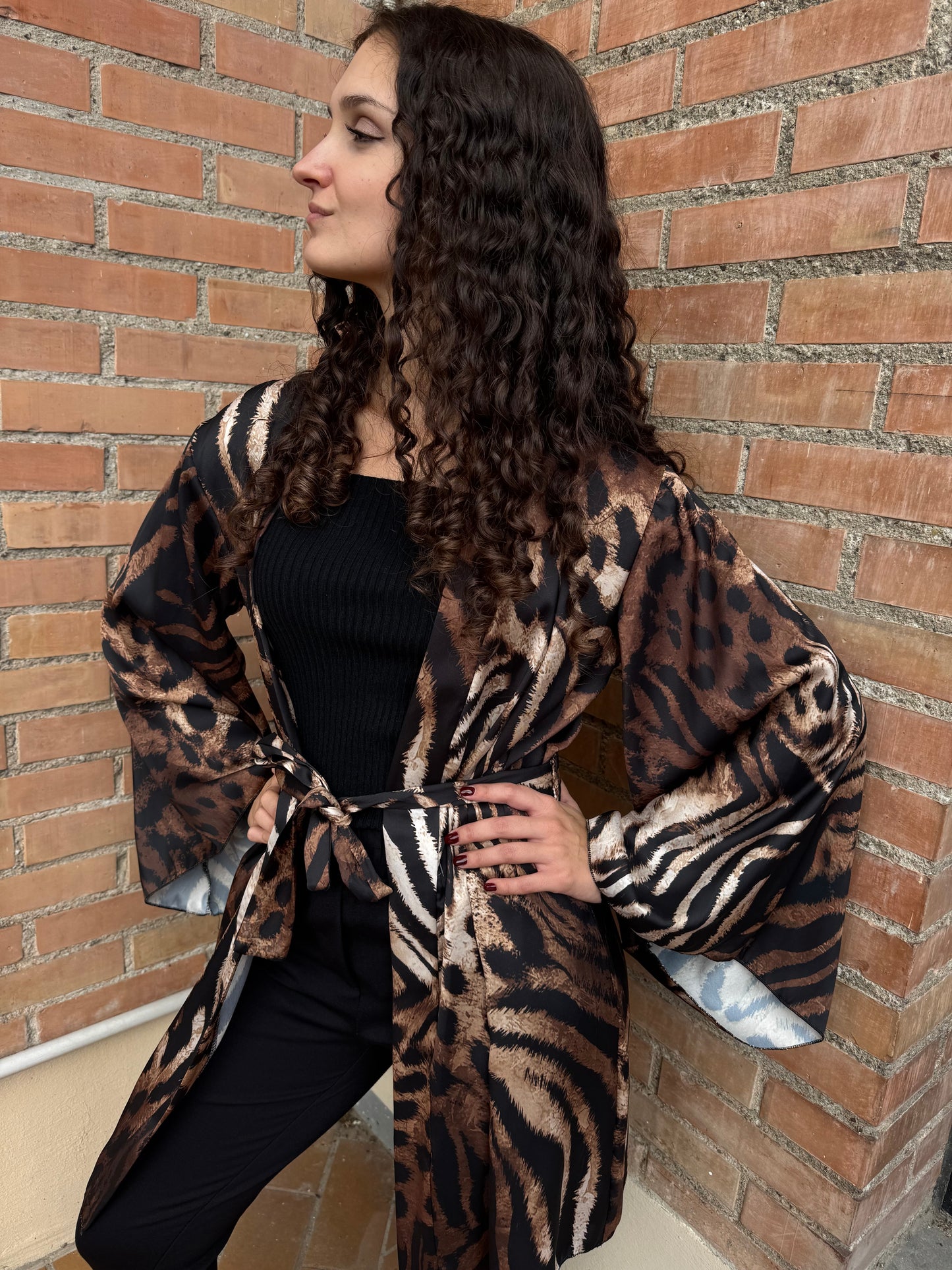 Kimono animalier Kiki Six