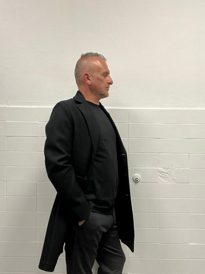 Cappotto Uomo Nero 7x8 FLR