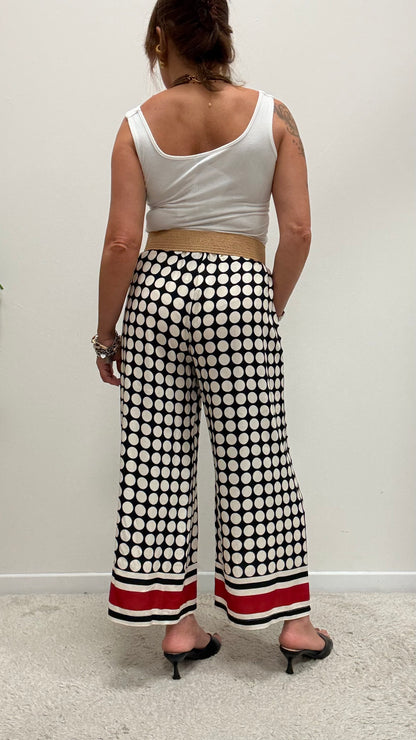 Pantaloni palazzo crop Haveone