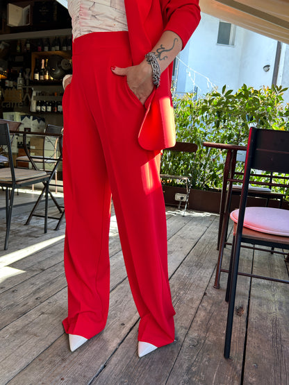 Susy Mix completo rosso in cady