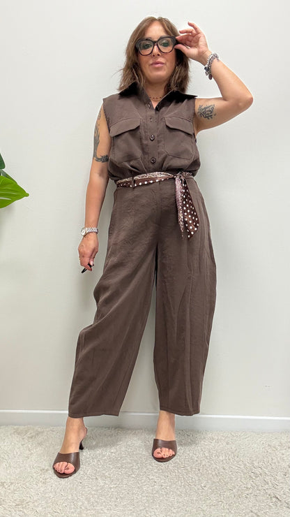 Pantaloni ovetto cupro moro Extasy