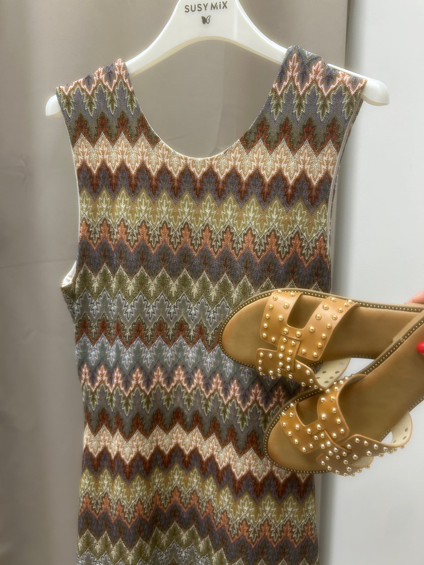 Abito Missoni Susy Mix verde