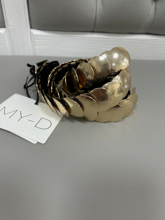 Cintura elastica metallo Oro My-d