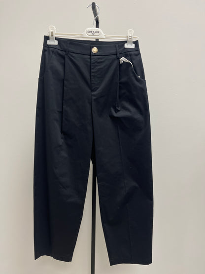 Susy Mix Pantalone Carrot Nero