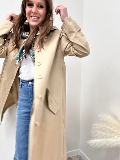Trench Cappuccio Susy Mix