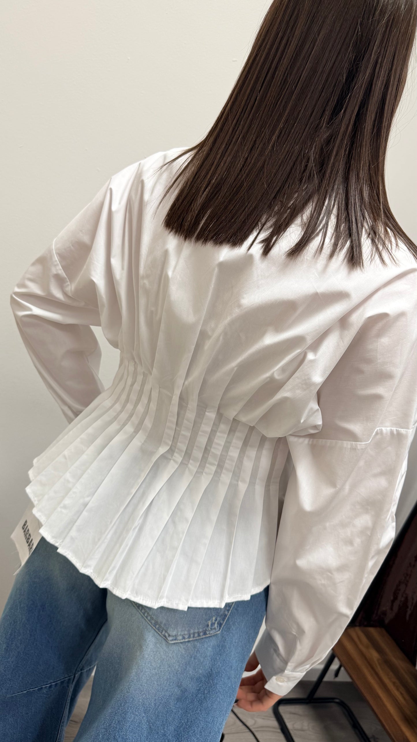 Camicia corsetto bianca Haveone