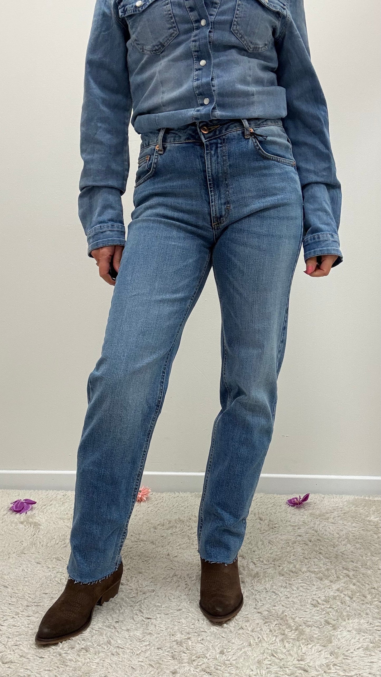Jeans 5 tasche elasticizzato Tensione in