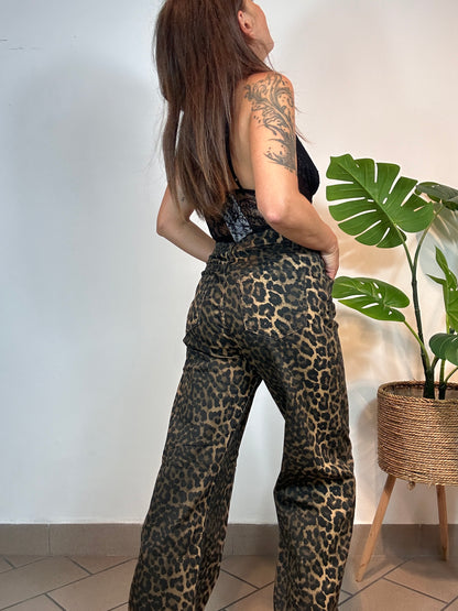 Pantalone Animalier Susy Mix