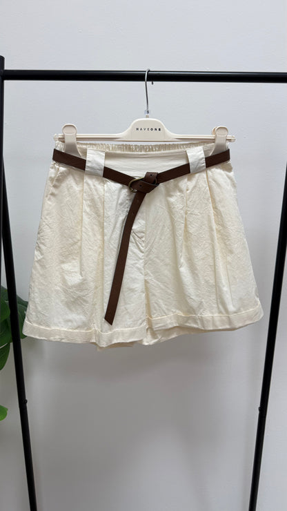 Shorts a Campana con Risvolto Burro HaveOne