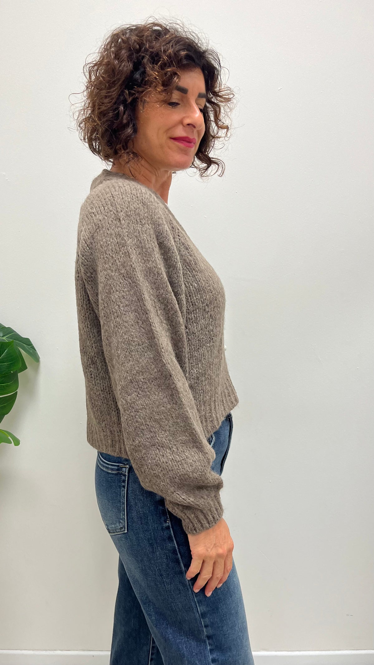 Cardigan Gioiello Tortora HaveOne ART.JIT-R027