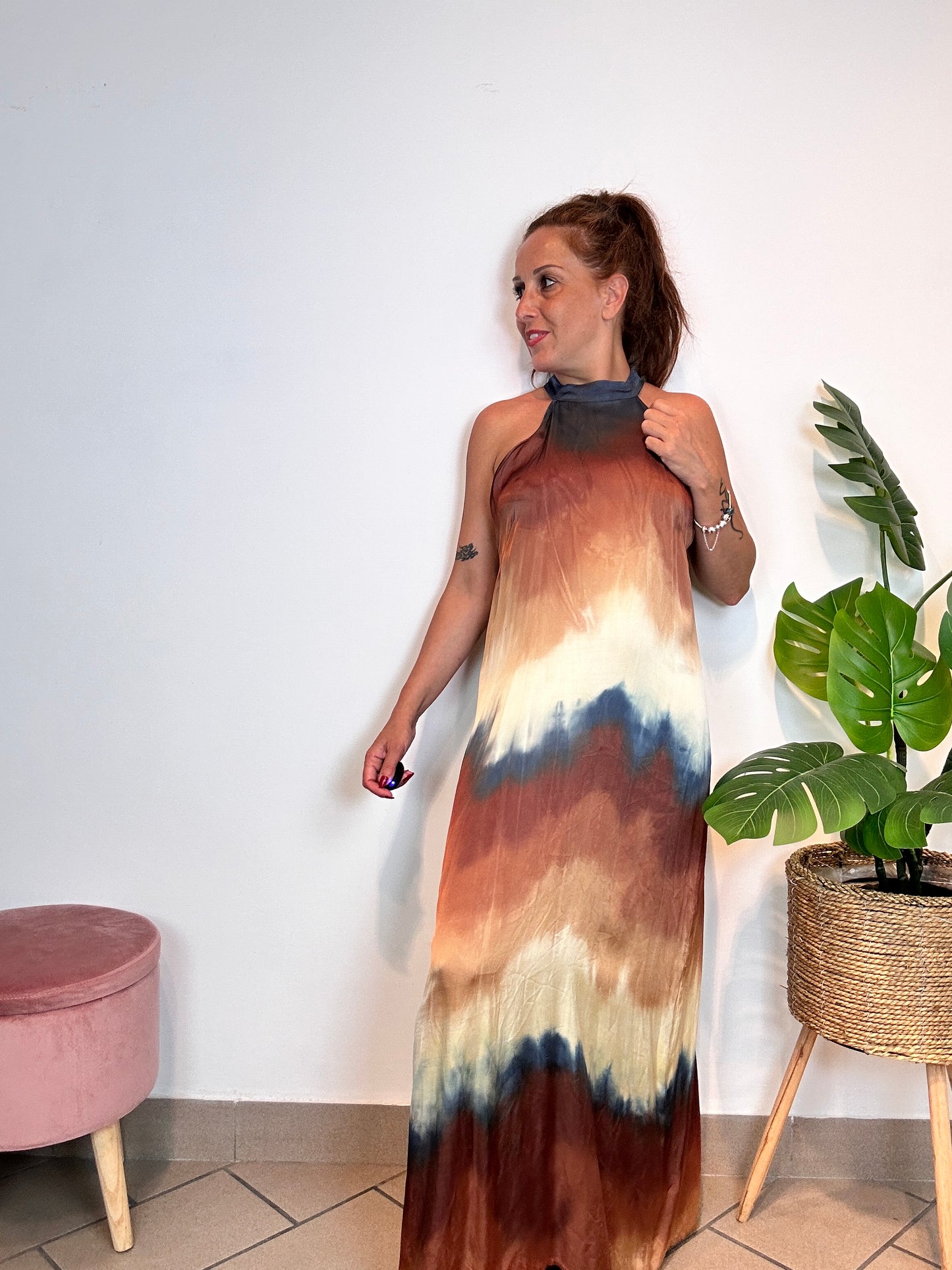 Susy Mix Tye-Dye Dress