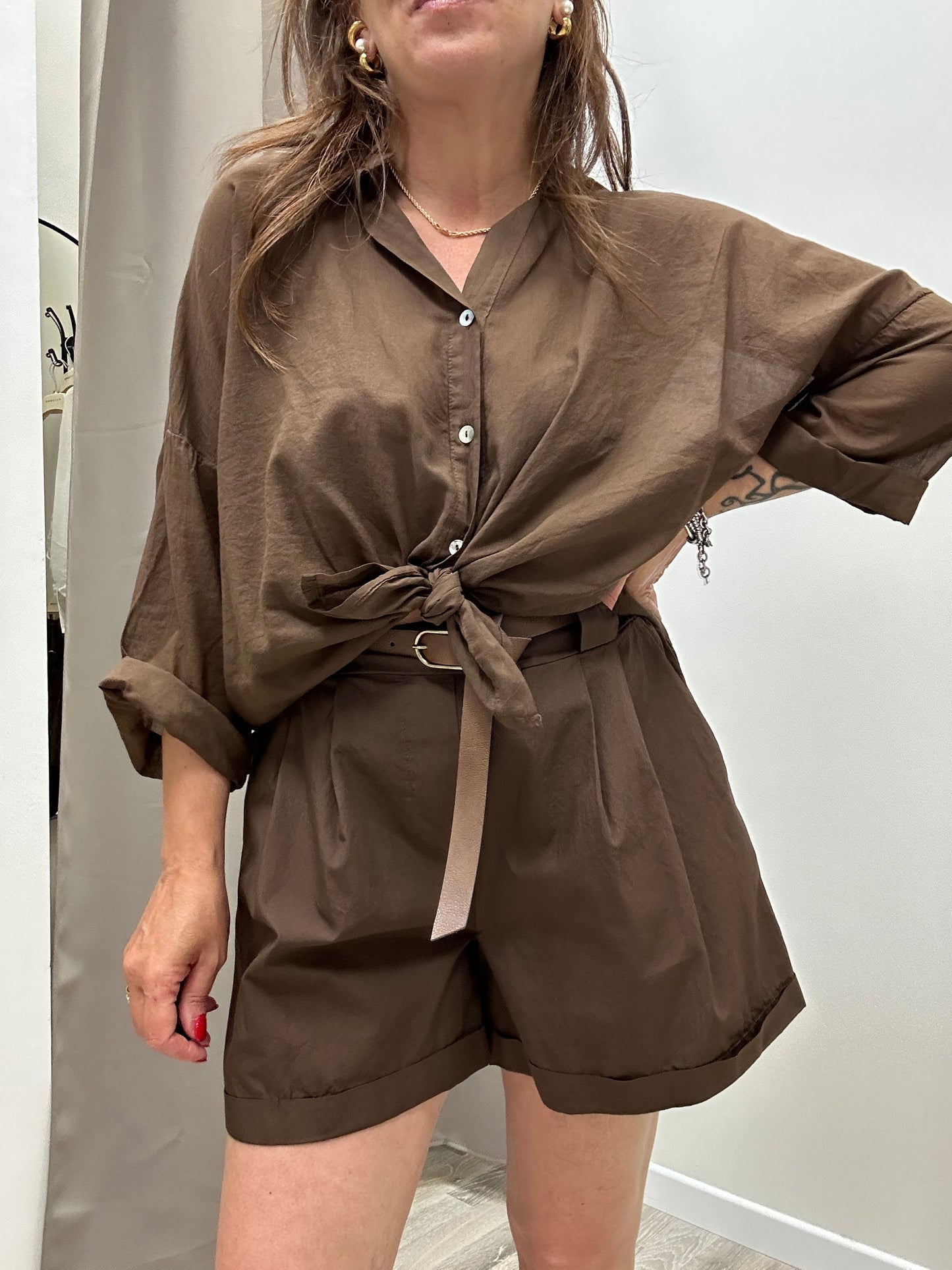 HaveOne Camicia Voile Moro