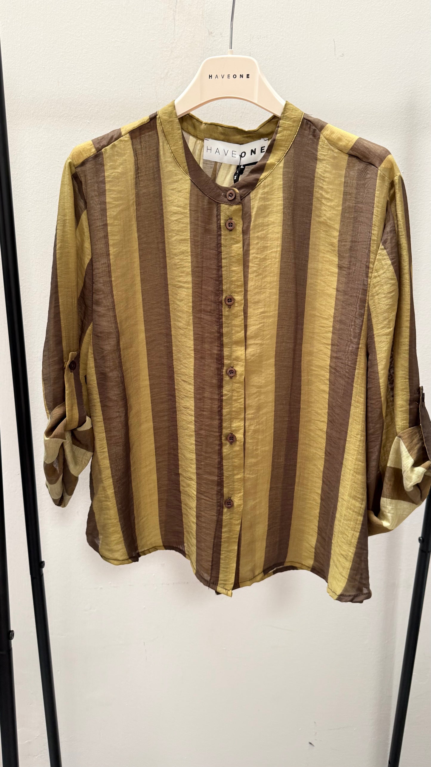 Camicia Riga olio e moro HaveOne Art.CVS-Q422
