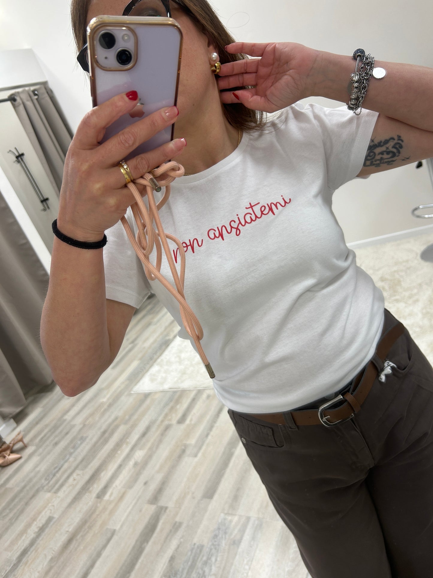 Susy Mix t-shirt “Non ansiatemi”