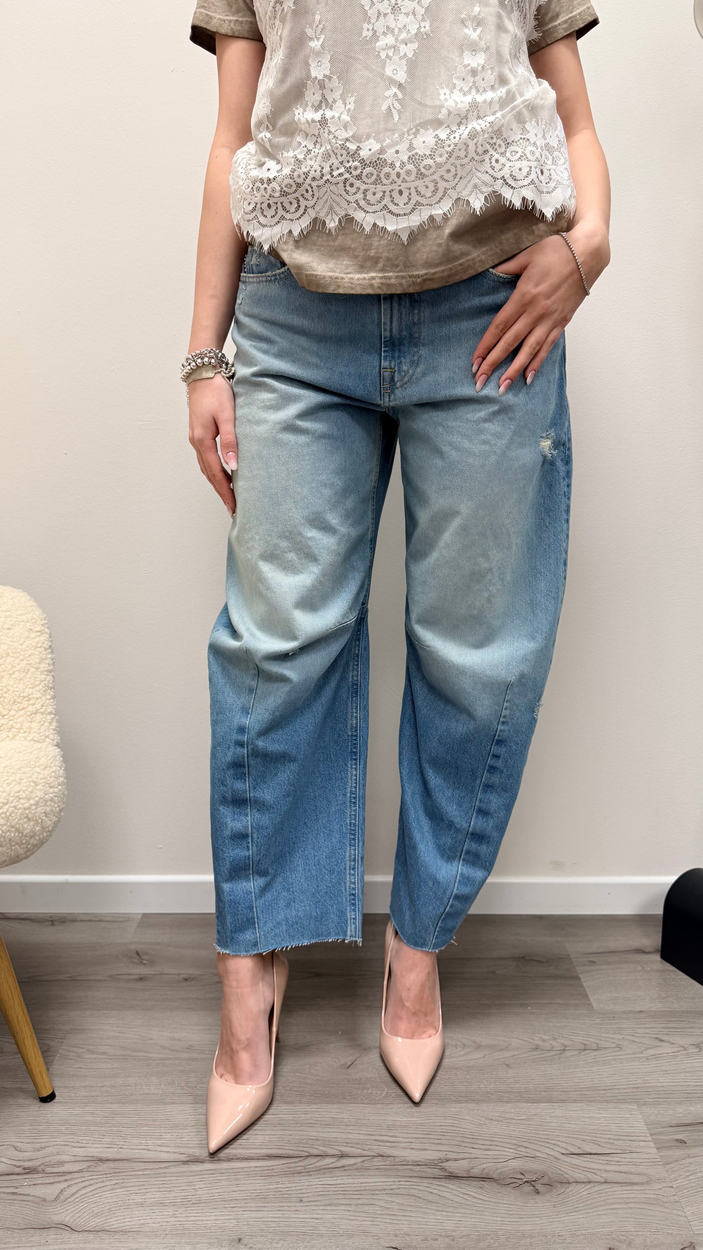 Jeans Barbara lavaggio chiaro Haveone