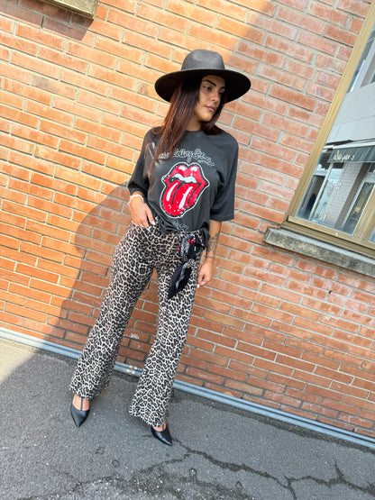Pantaloni animalier zampa con bandana. animalier Haveone