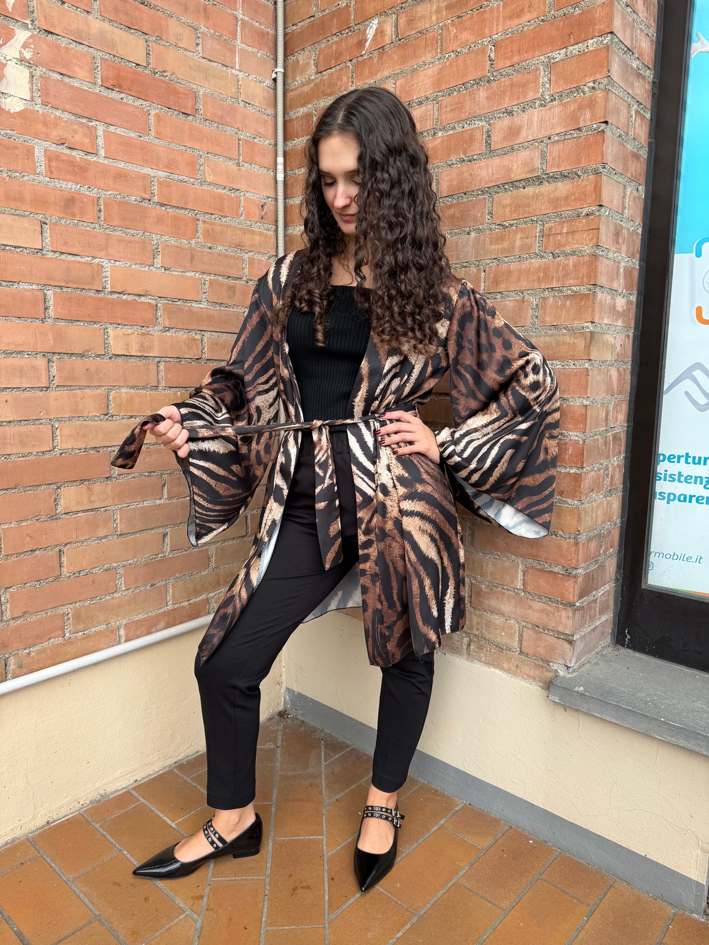 Kimono animalier Kiki Six