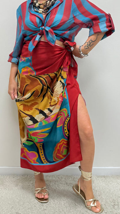 Camicia Riga India e ottanio HaveOne Art.CVS-Q422