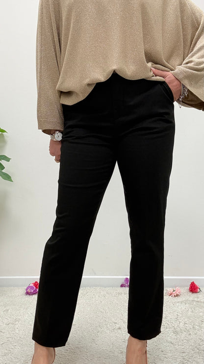 Pantalone Chino Nero Extasy