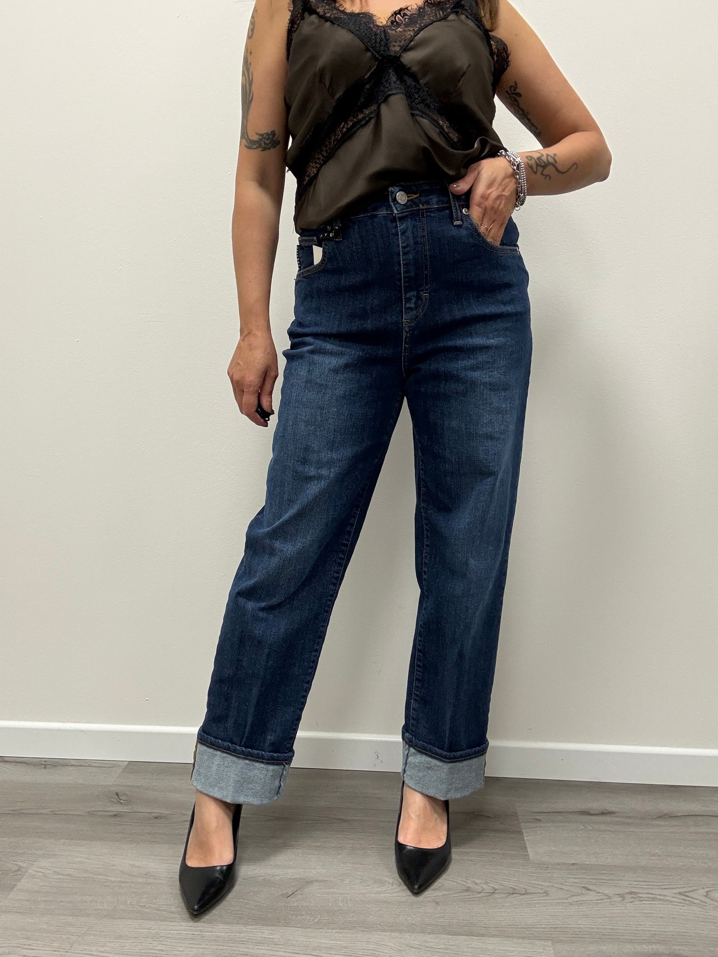 Jeans risvolto Mandy Haveone