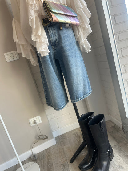 Haveone bermuda in jeans