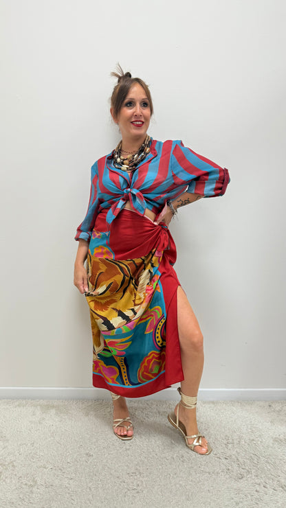 Camicia Riga India e ottanio HaveOne Art.CVS-Q422