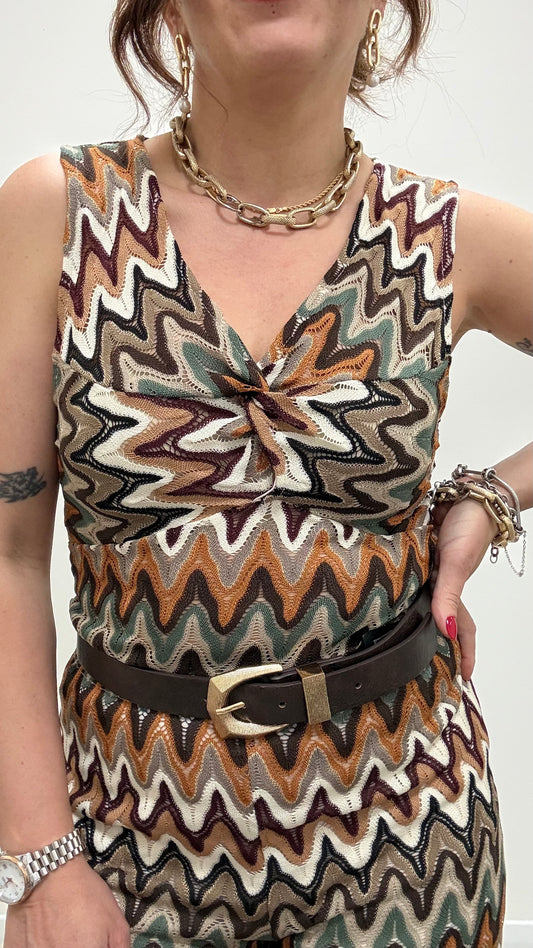 Top in Fantasia Missoni Susy Mix