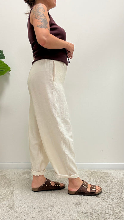 Pantaloni baloon leggeri Extasy
