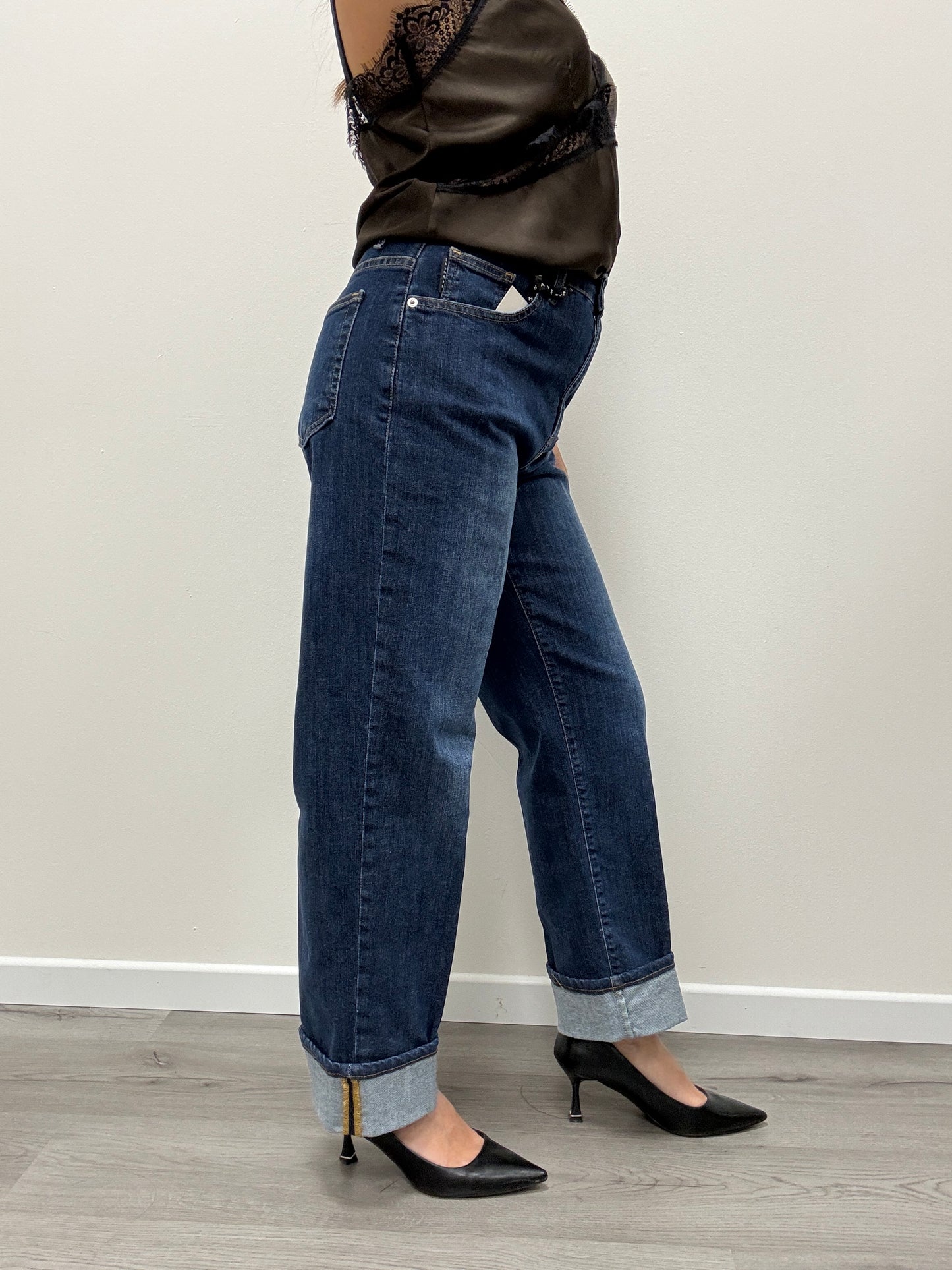 Jeans risvolto Mandy Haveone