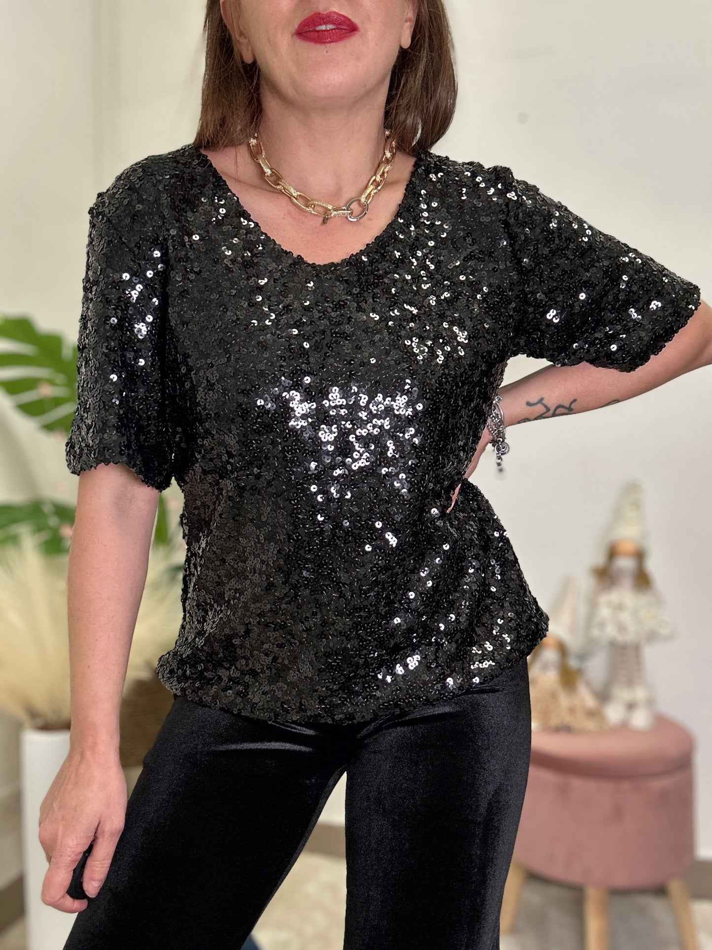 Maglia Paillettes