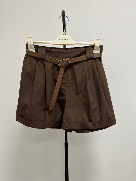 HaveOne Shorts con Risvolto Moro