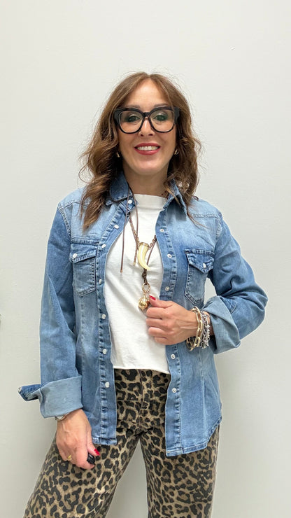 Camicia Jeans avvitata Susy Mix