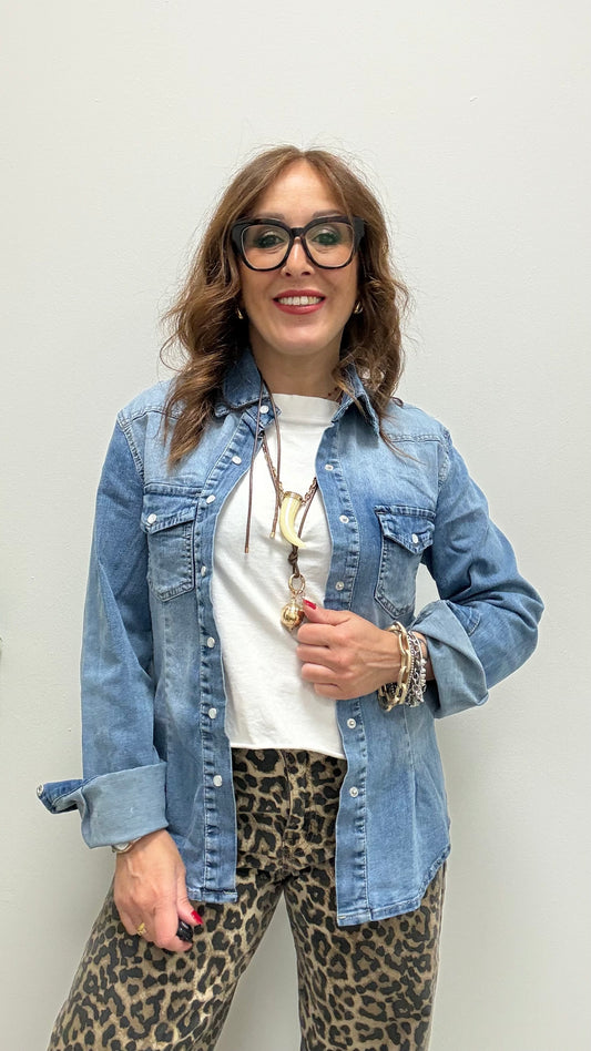 Camicia Jeans avvitata Susy Mix