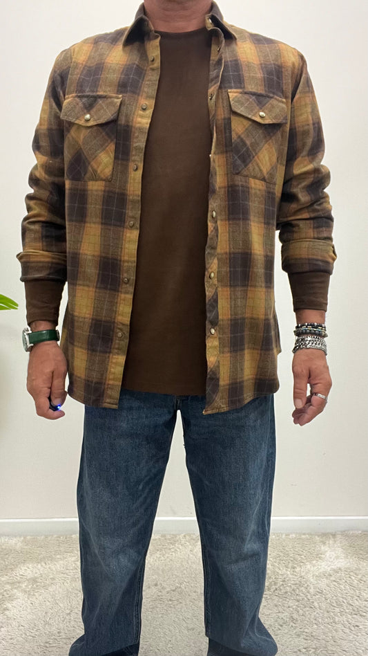Camicia Over Quadri Gianni Lupo Art.GL7846S
