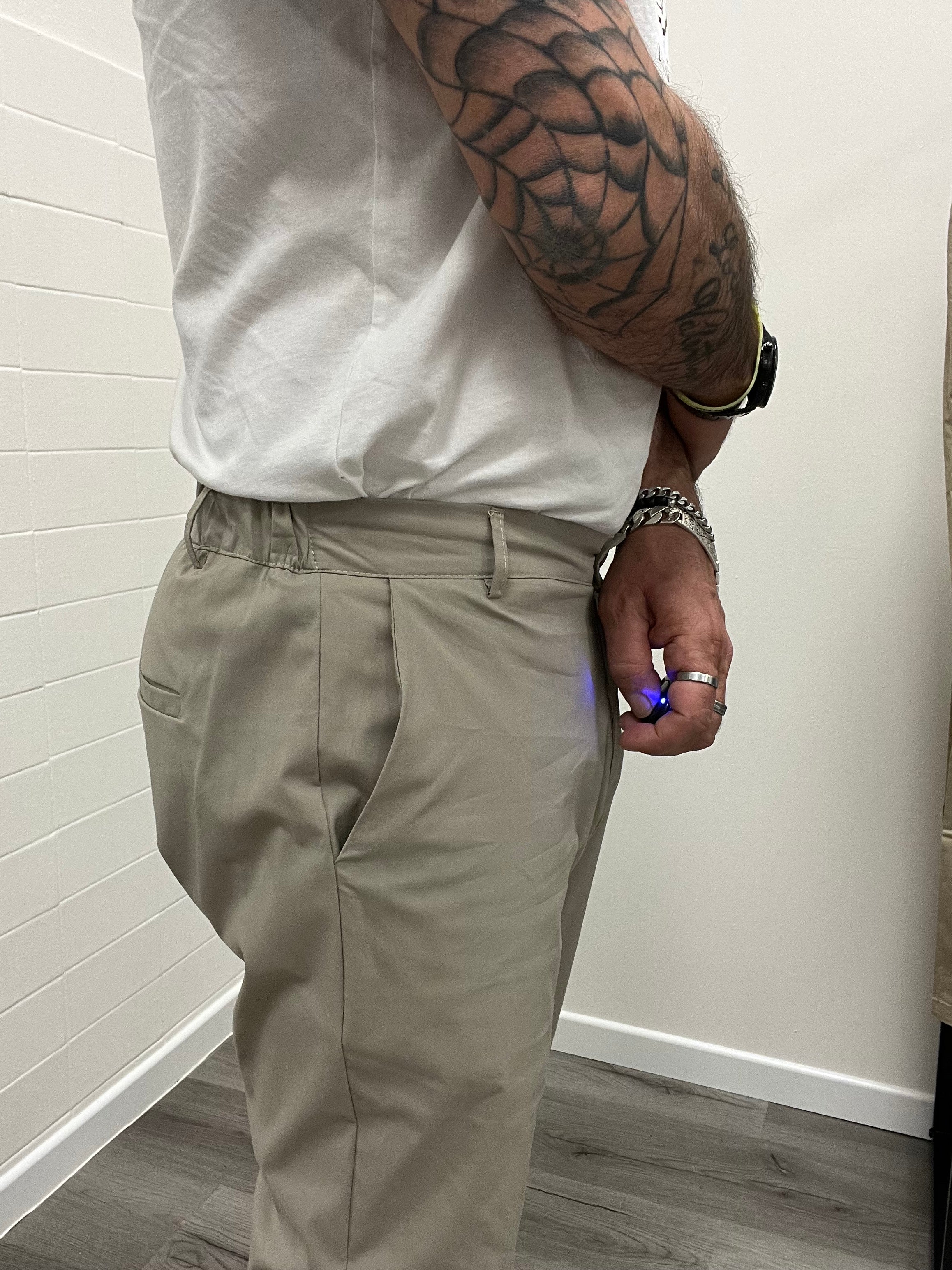 7x8 FLR Pantalone in Tela Paracadute