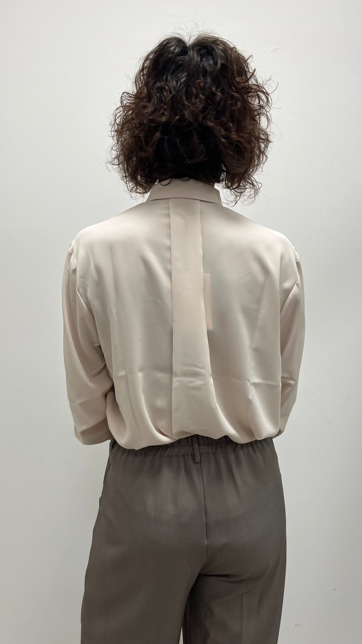 Camicia taglio dritto tessuto fluido Susy mix