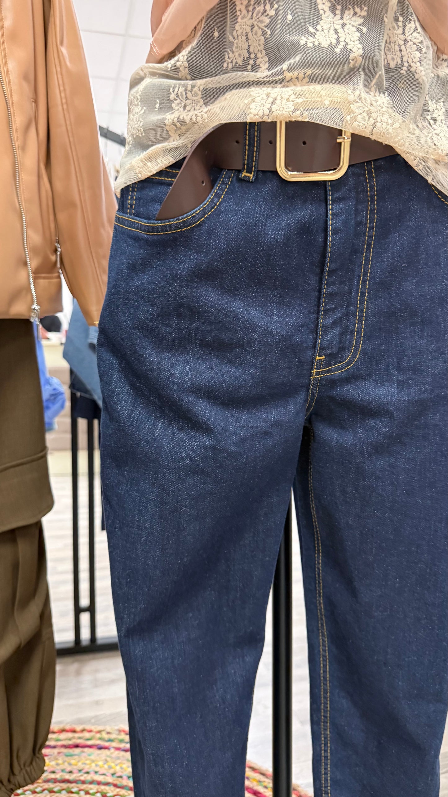 Jeans baloon blu notte Extasy