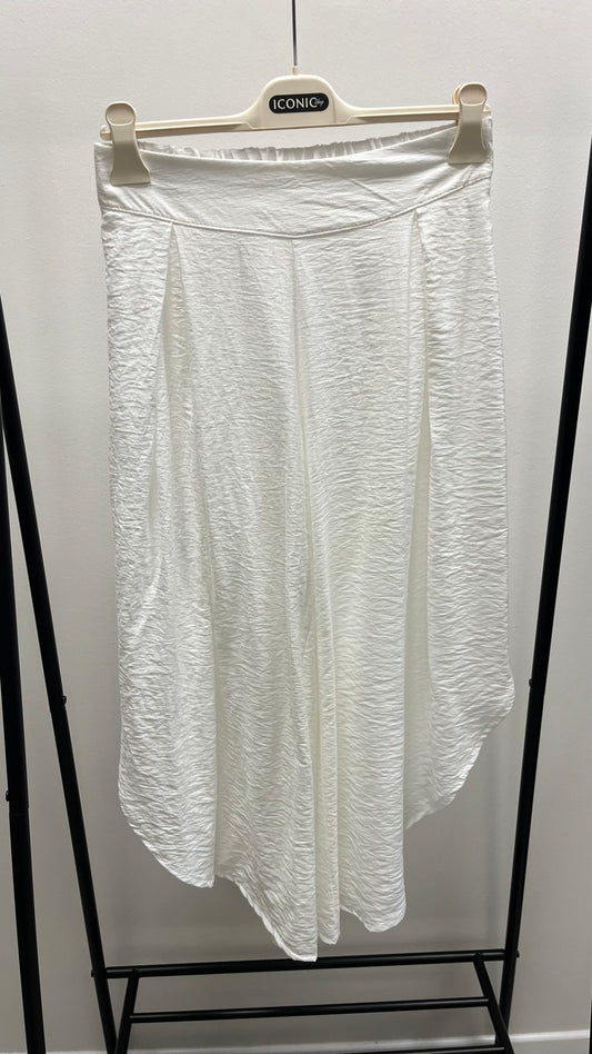Pantaloni leggeri Aladin Memoire Bianco