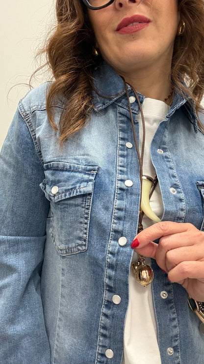 Camicia Jeans avvitata Susy Mix