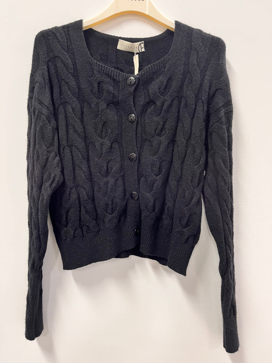 Cardigan Crop scollo quadrato Haveone