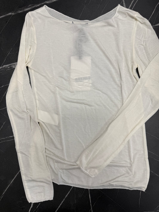 Maglia cachemire burro paricollo Kiki Six