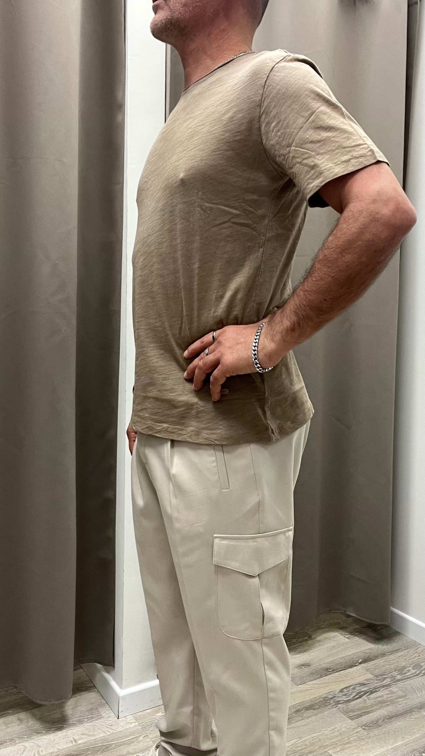 T-Shirt Camel Mélange Gianni Lupo