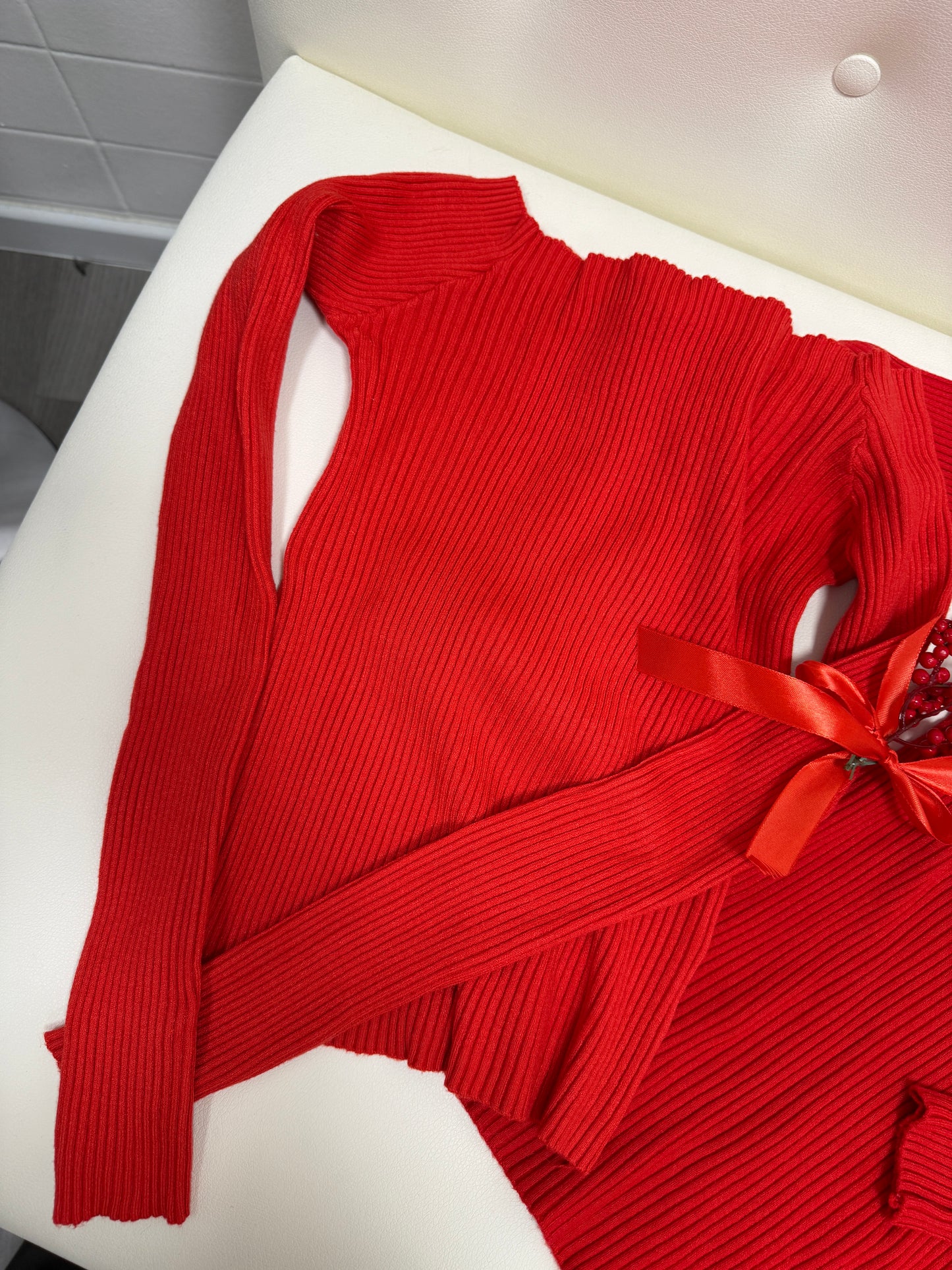 Maglia scollo shiffer Susy Mix rosso