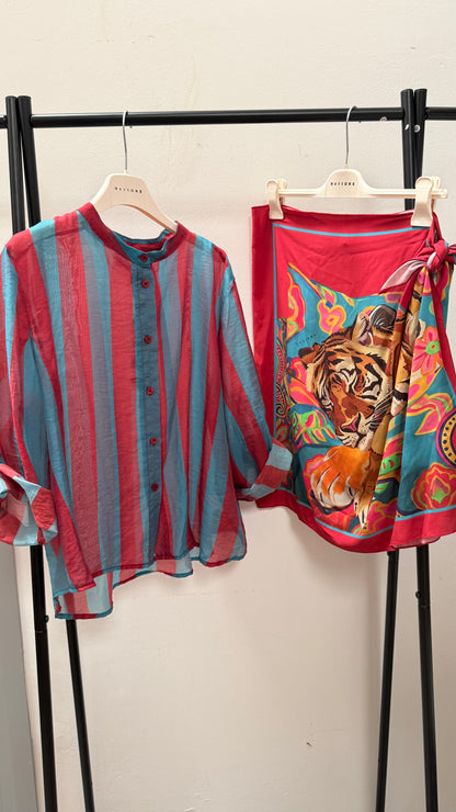 Camicia Riga India e ottanio HaveOne Art.CVS-Q422