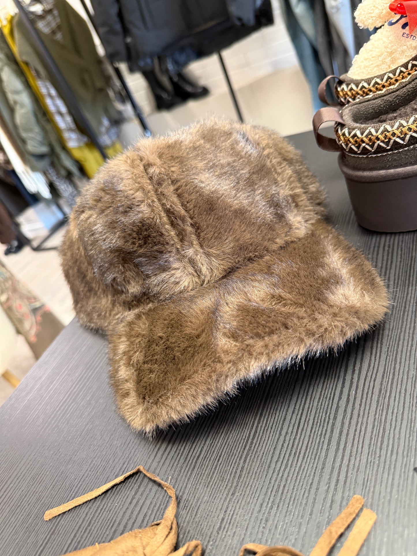 Cappellino baseball pelliccia moro Memoire