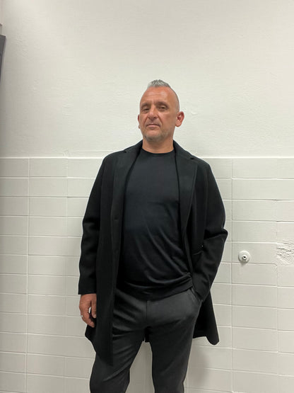 Cappotto Uomo Nero 7x8 FLR