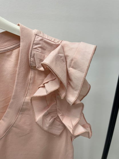 You Decide T-Shirt con Balze Rosa