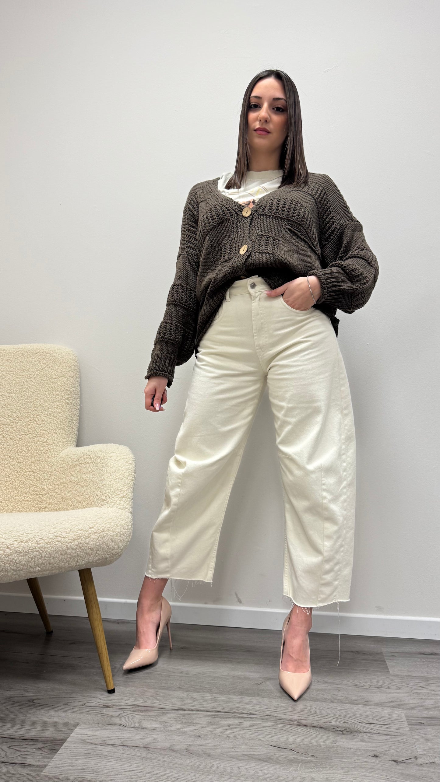 Jeans Barbara Baloon Burro