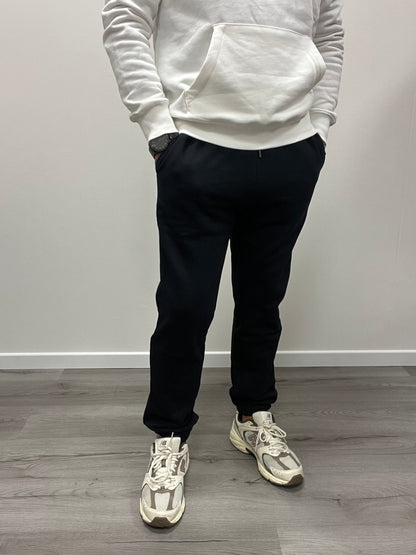 Pantalone Jogger in Felpa Gianni Lupo Nero